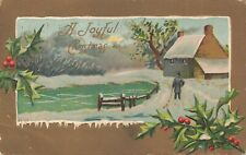 Postcard christmas embossed for sale  Southington