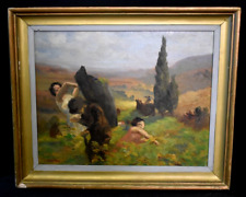 Tableau huile paysage d'occasion  Toulouse-