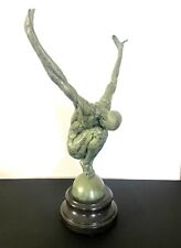 Staue bronzefigur athlet gebraucht kaufen  Rheinau