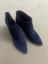 Size blue suede for sale  LONDON