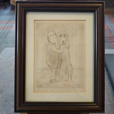 Antique drawing girl for sale  KIRKCUDBRIGHT