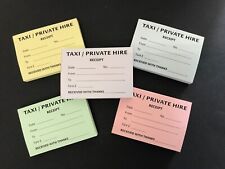 Blank receipts taxi for sale  READING