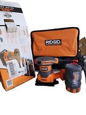 Used,  RIDGID 2.4 Amp 1/4 Sheet Sander with AIRGUARD Technology R25011 NEW CONDITION  for sale  Shipping to South Africa
