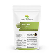 CHLORELLA ORGANIC SUPERFOOD TABLETS NATURAL DETOX ANTIOXIDANTS VITAMINS for sale  Shipping to South Africa