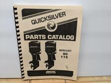 Mercury "Quick Silver 90/115 hp motor de popa manual de peças -1984 comprar usado  Enviando para Brazil