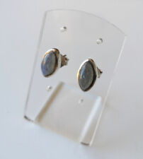 Boucle oreille labradorite d'occasion  Digne-les-Bains