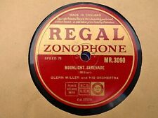 GLENN MILLER - Moonlight Serenade / Sunrise Serenade 78 rpm disc (A++) comprar usado  Enviando para Brazil