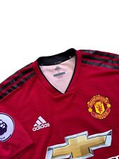 Camiseta Adidas Manchester United 2018/19 Home CG0037 autêntica S #6 POGBA, usado comprar usado  Enviando para Brazil
