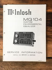 Mcintosh mq104 104 for sale  Portland
