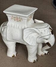 White ceramic elephant for sale  SHEFFIELD