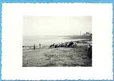 Foto, Übung, ein Pontonboot wird an Land gezogen, bei Kampen, um 1939 !!!, gebruikt tweedehands  verschepen naar Netherlands