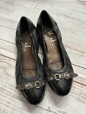 Sapatilhas de balé AGL ‘Monika’ pretas biqueira couro macio Itália tamanho 9 comprar usado  Enviando para Brazil