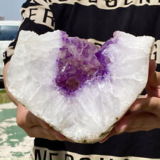 7,34 lb naturalny klaster ametystowy kwarc kryształ druzy geode kamień leczniczy na sprzedaż  Wysyłka do Poland