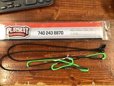 Pursuit Bowstrings Hoyt Defiant Turbo #3 String 62 3/8” Black And Green for sale  Shipping to South Africa