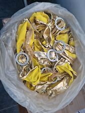 Gold metallic spandex for sale  WORTHING