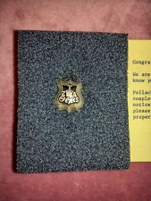10K Gold Zeta Tau Alpha ZTA Badge Pin, used for sale  Shipping to South Africa