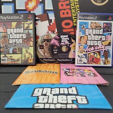 Używany, Grand Theft Auto Vice City & GTA San Andreas PS2 PAL TESTED FREE TRACKED POSTAGE na sprzedaż  Wysyłka do Poland