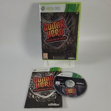 Guitar Hero Warriors of Rock Xbox 360 música videogame educacional manual PAL comprar usado  Enviando para Brazil