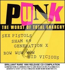 Best Greatest Punk Hits CD - Pistols Stiff GBH Lurkers Plasmatics Ruts 999 Bow X comprar usado  Enviando para Brazil