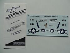 Aeromaster decals lockheed d'occasion  Grigny