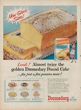 1959 Baking Pound Cake Mix Dromedary 1950s Vintage Print Ad Dessert Nabisco Week for sale  Shipping to South Africa