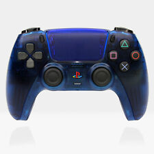 Controle PS2 Clear Ocean Blue Killscreen x Sony DualSense retrô PS5 clicky, usado comprar usado  Enviando para Brazil