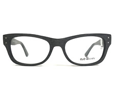 Eye Society Eyeglasses Frames brush 1901 COL.B01 Black Wood Grain 54-17-140 for sale  Shipping to South Africa