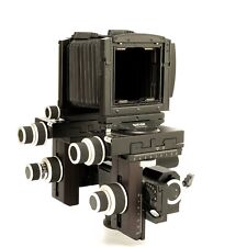 Câmera de grande formato Sinar P3 com adaptador traseiro deslizante Hasselblad, bolsa e fole de 6" comprar usado  Enviando para Brazil
