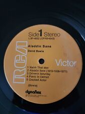 DAVID BOWIE Aladdin Sane 1973 Dynaflex RCA Victor LSP-4852 relógio de vinil LP disco comprar usado  Enviando para Brazil