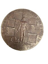 Médaille bronze calendrier d'occasion  Ars-sur-Moselle