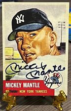 1953 Mickey Mantle Topps 82 Auto, used for sale  Shipping to South Africa