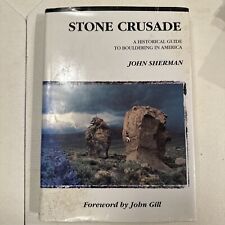 Cruzada de piedra: una guía histórica de Bouldering en América por John Sherman, usado segunda mano  Embacar hacia Argentina