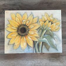 picture sunflower canvas for sale  San Marcos