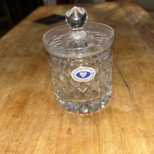 Tutbury crystal lidded for sale  STAFFORD