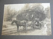 Usado, Antiguidade Década De 1890 Vitoriano Foto Coleção Western Scenic Cavalo Buggy Frontier ou comprar usado  Enviando para Brazil