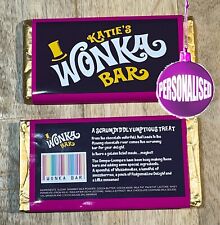 Wonka bar personalised for sale  EASTBOURNE