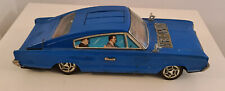 Vintage 60s Lata Litografiada Dodge Sonic coche Nomura Color Azul.. Para reparación Raro segunda mano  Embacar hacia Argentina