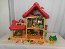 Used, 1983 Strawberry Shortcake Berry Happy Home Doll House + clothing & accessories for sale  Shipping to Canada