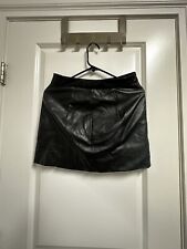 ladies black skirt leather for sale  Clermont