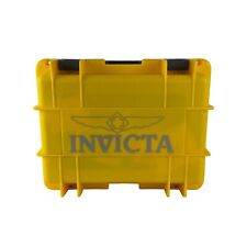 INVICTA Impact Eight relógio de 8 slots cofre coleção acolchoada estojo de armazenamento amarelo, usado comprar usado  Enviando para Brazil