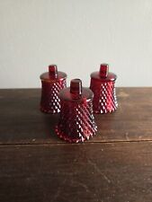 Vtg set ruby for sale  Speedwell