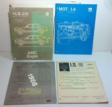 Genuíno AMC 1983 Eagle M.R.251 Shop Manual & I.S. Lote de informações vintage de notas comprar usado  Enviando para Brazil