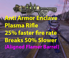 ⭐️ ⭐️⭐️ Rifle de plasma anti-armadura enclave 25% mais rápido taxa de fogo quebra mais lento (PC) comprar usado  Enviando para Brazil