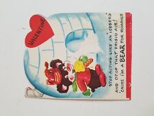 Anthropomorphic bear valentine for sale  Hebron