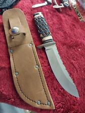 Hunting knife leather for sale  Spartanburg