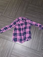 Girl flannel button for sale  Naples