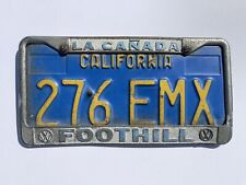 california license plate frame for sale  Montebello