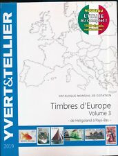 Catalogue des Timbres d'Europe Volume 3 Yvert et Tellier Ed. 2019 d'occasion  Berck