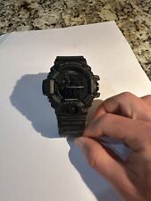 Estuche de resina negra Casio G-Shock Master of G Rangeman 53 mm con resina negra..., usado segunda mano  Embacar hacia Argentina