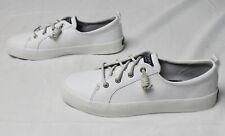 Tênis Feminino Sperry Crest Vibe Couro LV5 Branco Tamanho EUA: 8M comprar usado  Enviando para Brazil